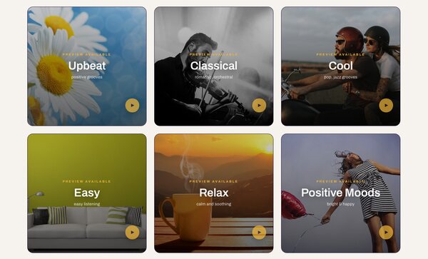 BusinessSounds licence-free background music platform
