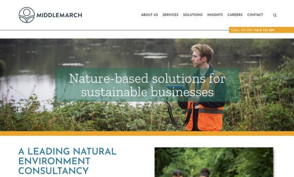 Middlemarch environmental consultancy website